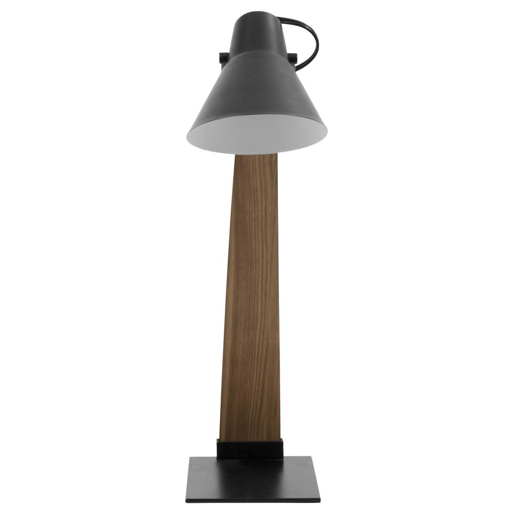 Walnut, Black Noah Table Lamp. Picture 6