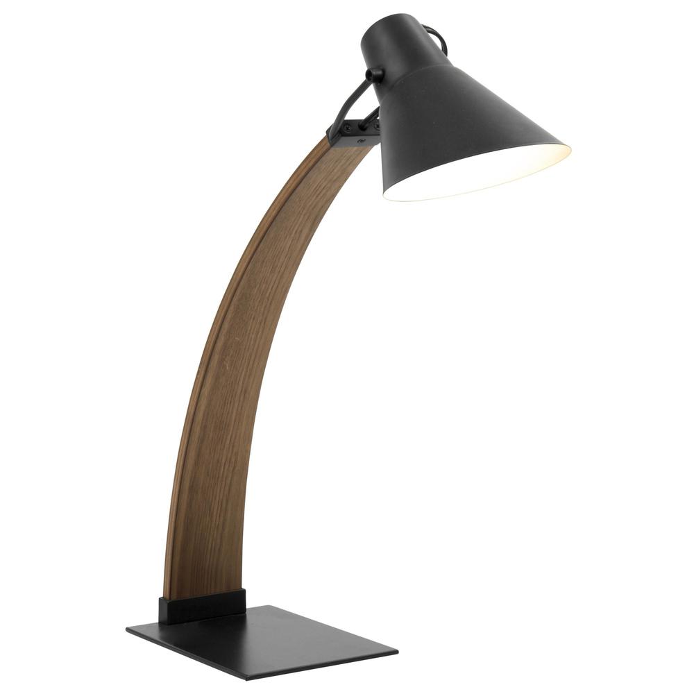 Walnut, Black Noah Table Lamp. Picture 2