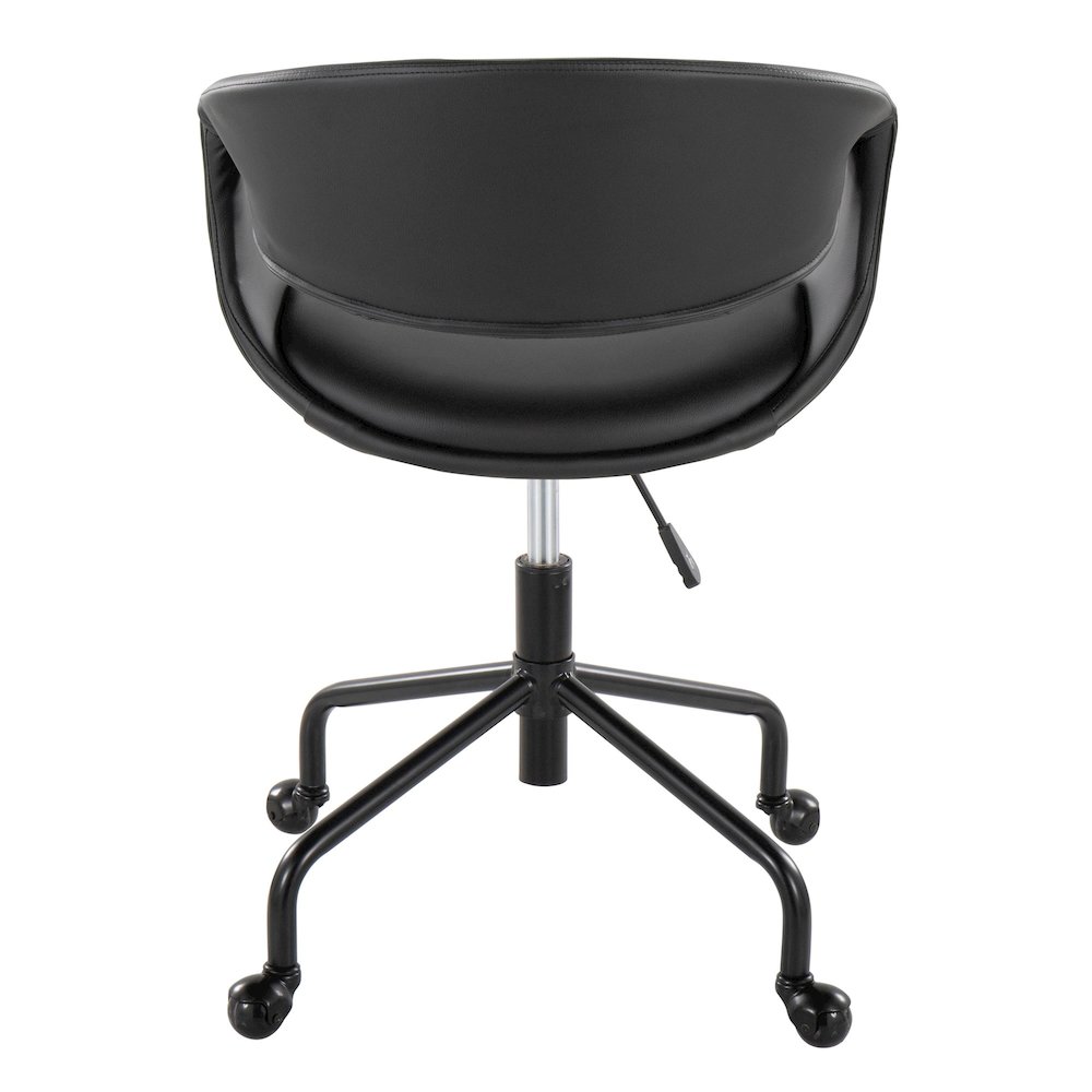 Curvo Upholstered 4-Star Task Chair. Picture 4