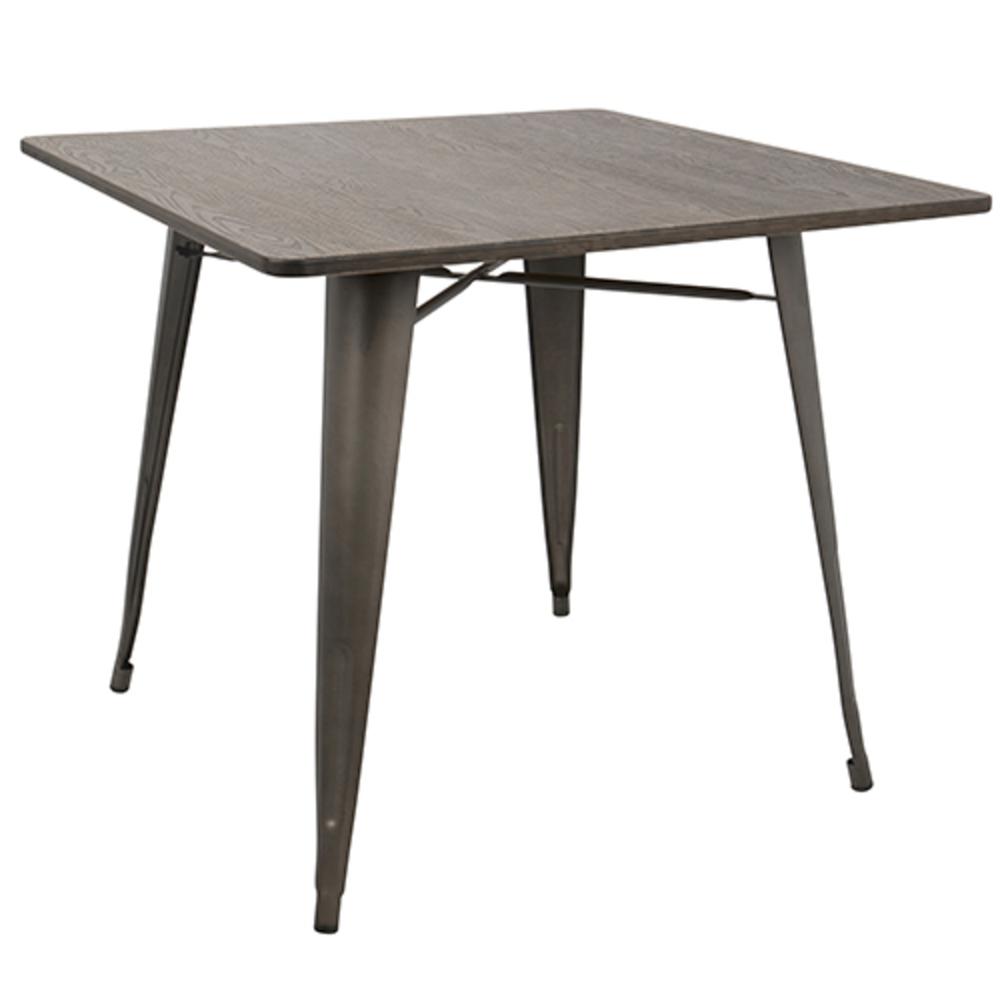 Antique, Espresso Oregon Dinette Table. Picture 1