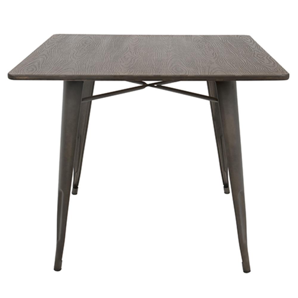 Antique, Espresso Oregon Dinette Table. Picture 2