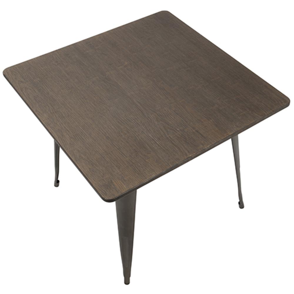 Antique, Espresso Oregon Dinette Table. Picture 3