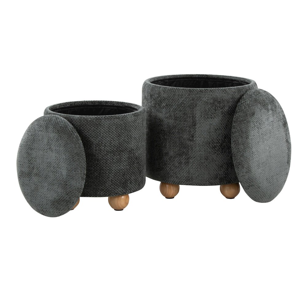 Bacci Ottoman - Set of 2. Picture 2
