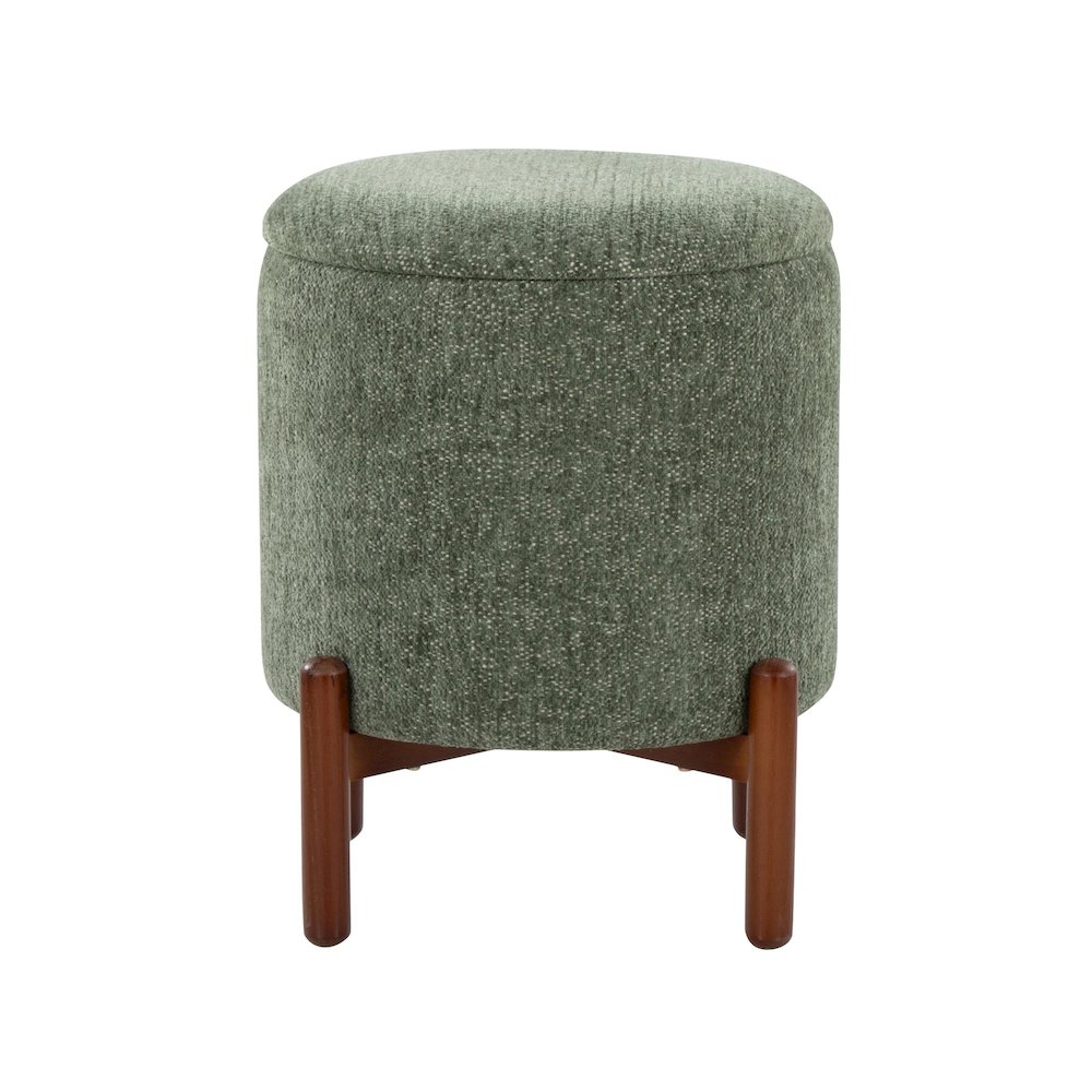 Daniella Wood Storage Ottoman. Picture 2
