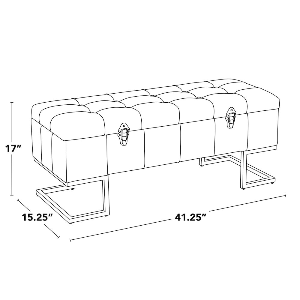 Midas Storage Bench. Picture 14