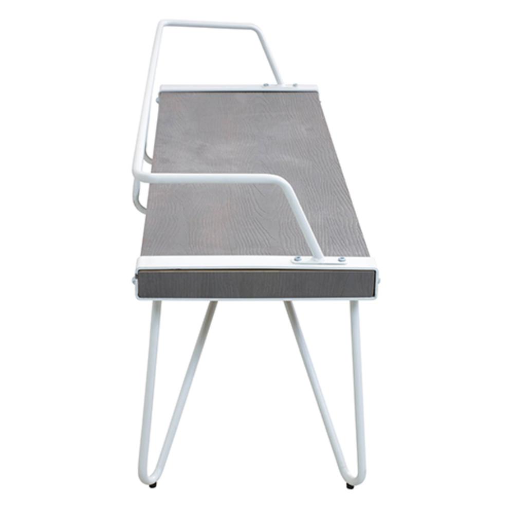 White, Grey Stefani Bench. Picture 2