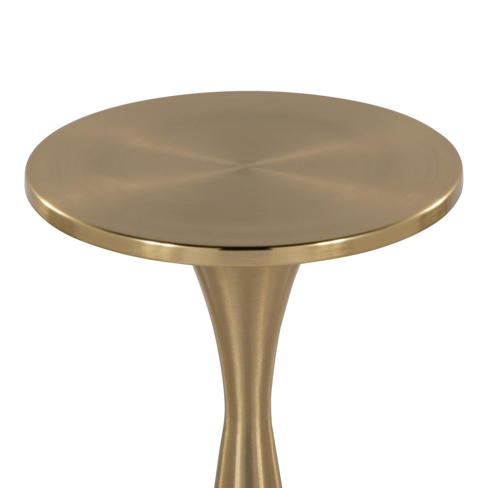 Gemma 22" Metal Side Table. Picture 4