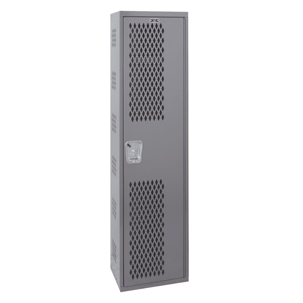 Hallowell Welded Single-Point Ventilated Locker. Picture 1
