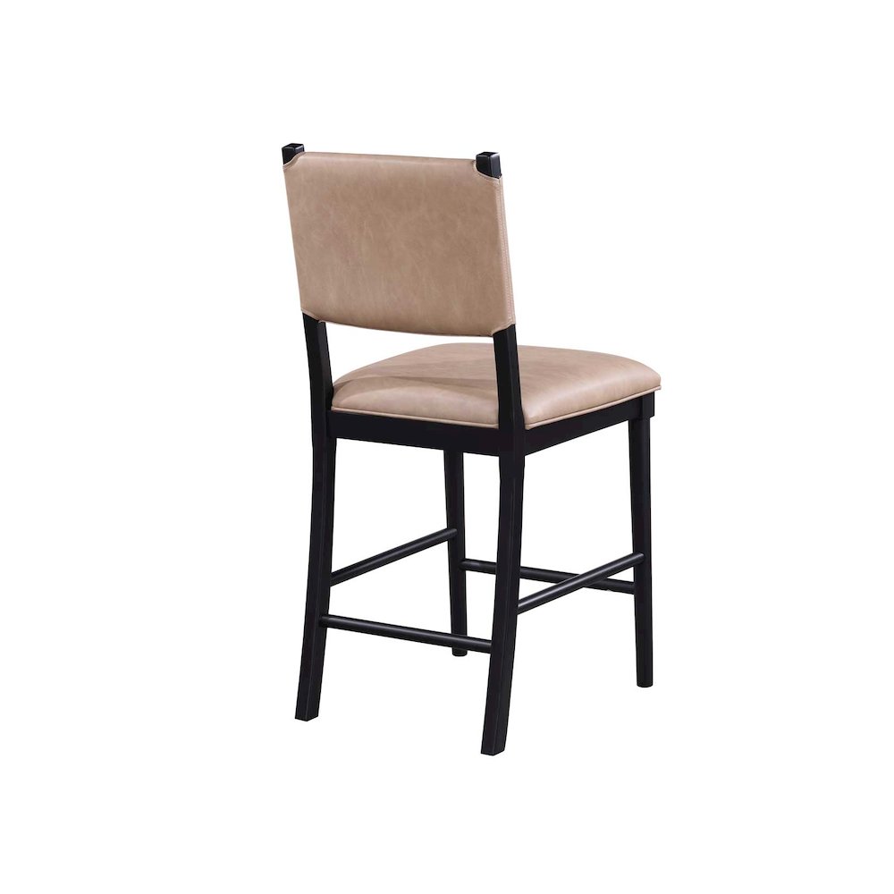 Oslo 24-inch Counter Stool, Midnight. Picture 2