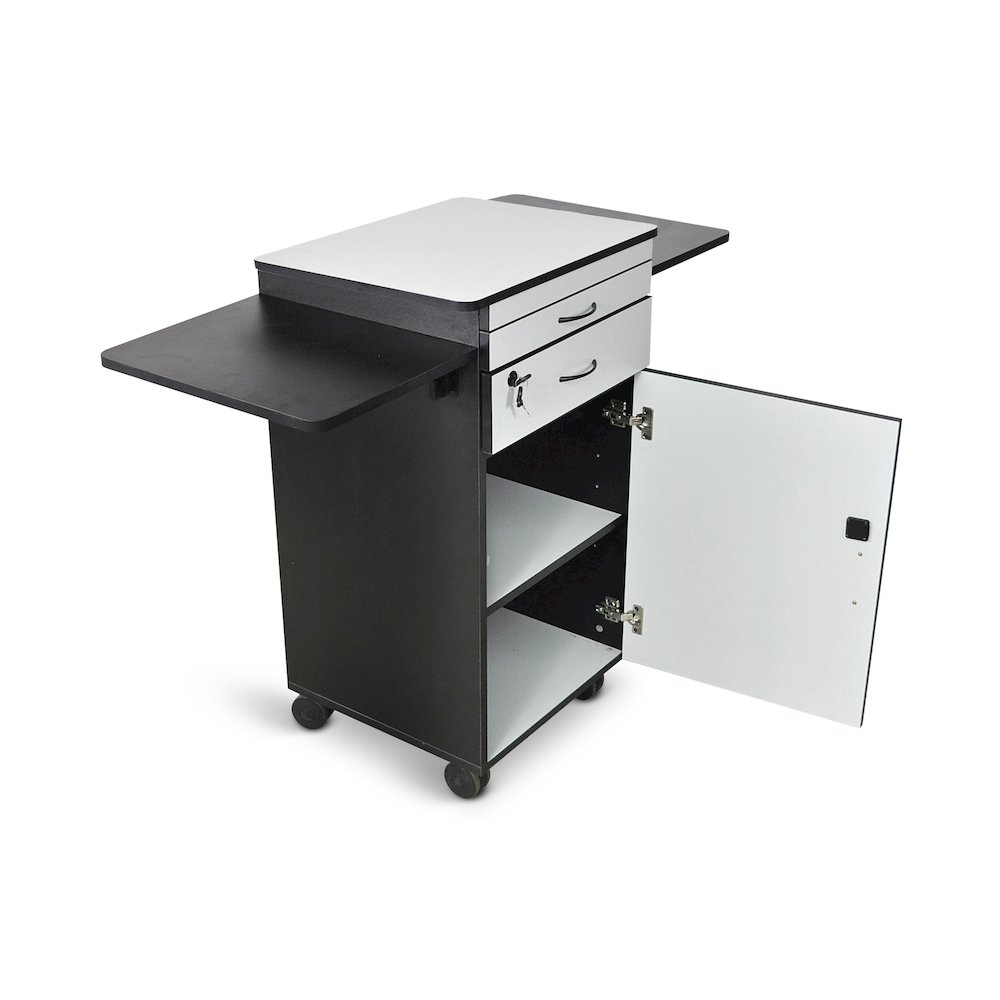 38" Wood Multimedia Workstation. Picture 4