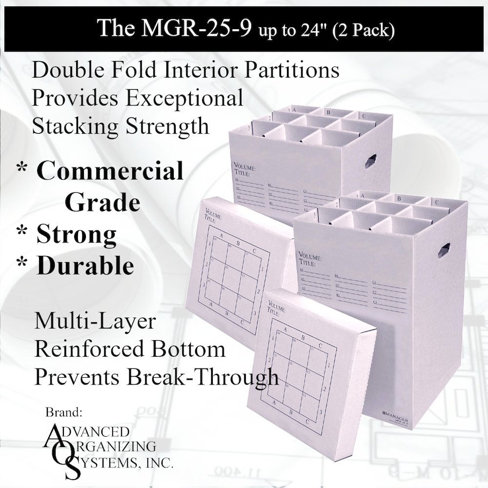 Stores Rolled Items Up to 24” In Length. Picture 3