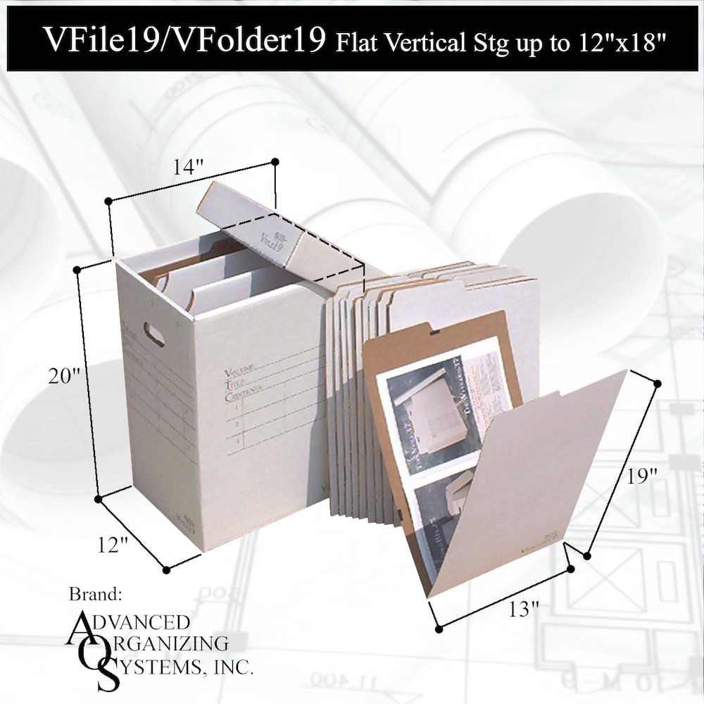 VFolder19 Stores Flat Items Up to 12”x18”. Picture 4