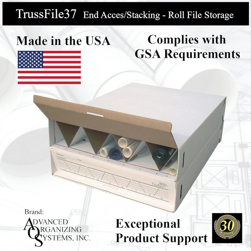 Modular Stackable Roll Storage Up to 36” In Length. Picture 2