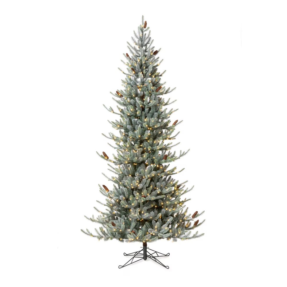 Blue Spruce Slim Christmas Tree, 9'. Picture 3
