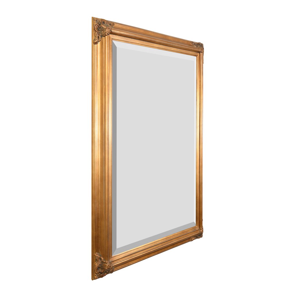Mini Grand Victorian Mirror 24x36 Antique Gold. Picture 3