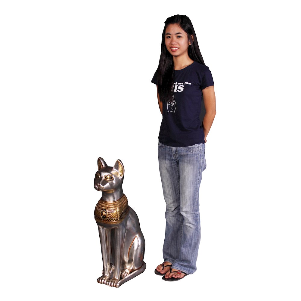 Egyptian Cat Goddess Statue. Picture 3