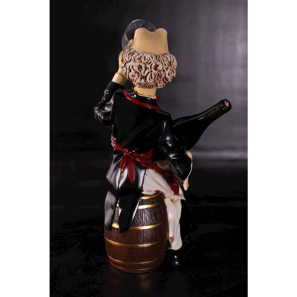 Sitting Connoisseur on Barrel. Picture 2