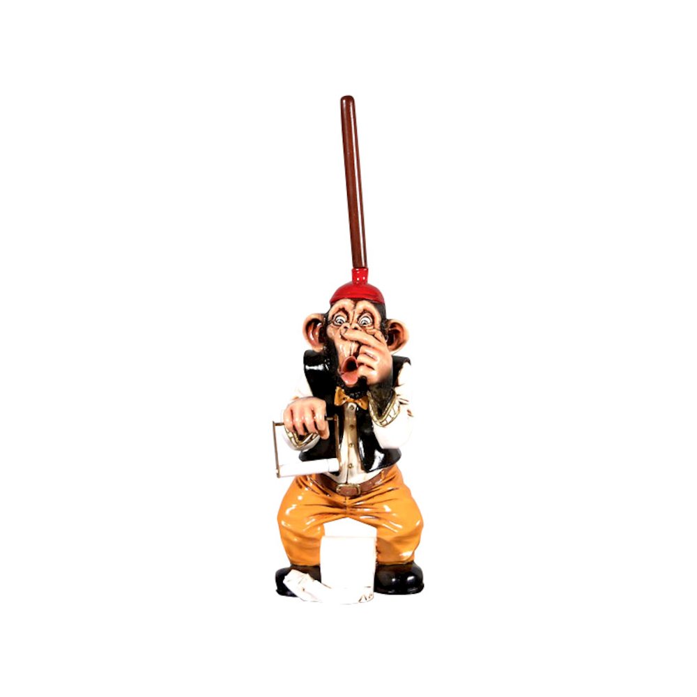 Toilet Monkey TP Holder. Picture 1