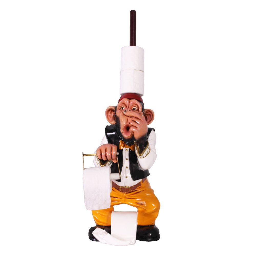 Toilet Monkey TP Holder. Picture 2