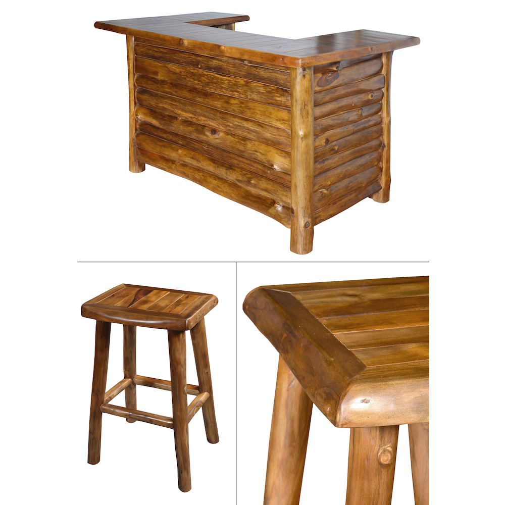 Adirondack Teak Bar Set of 5 (KIT). Picture 4