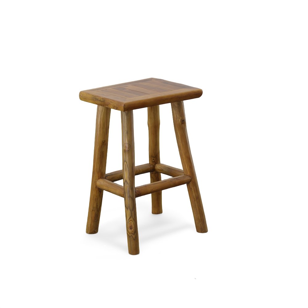 Adirondack Teak Bar Stool. Picture 3