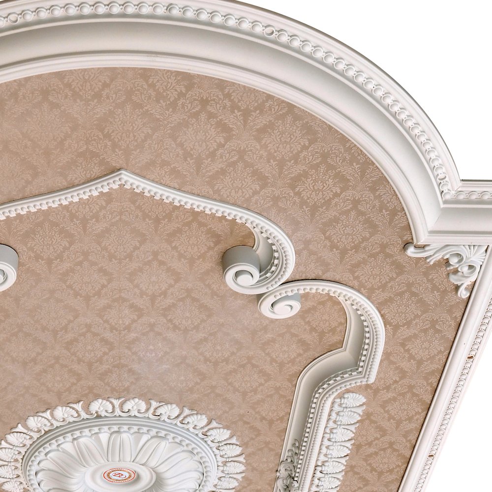 Blanco Rectangular Chandelier Ceiling Medallion 94 inches. Picture 3