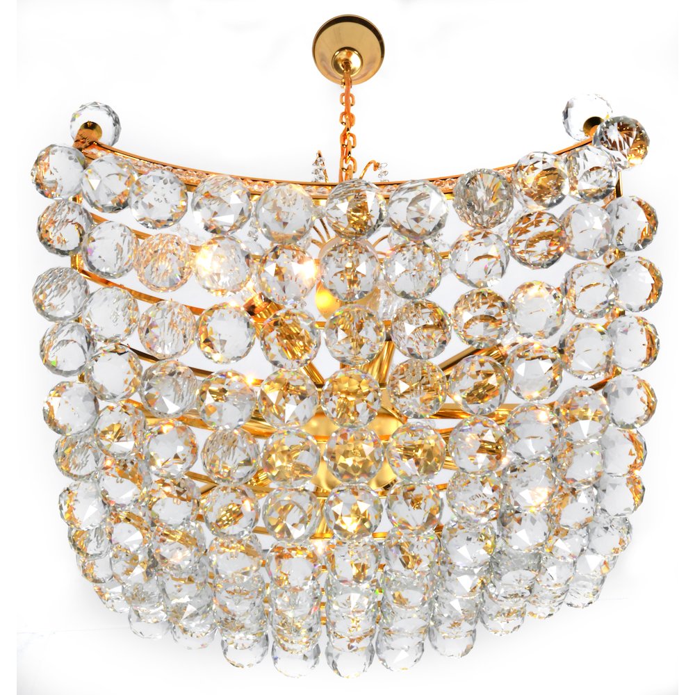 Crystal Orb Basket Chandelier. Picture 4