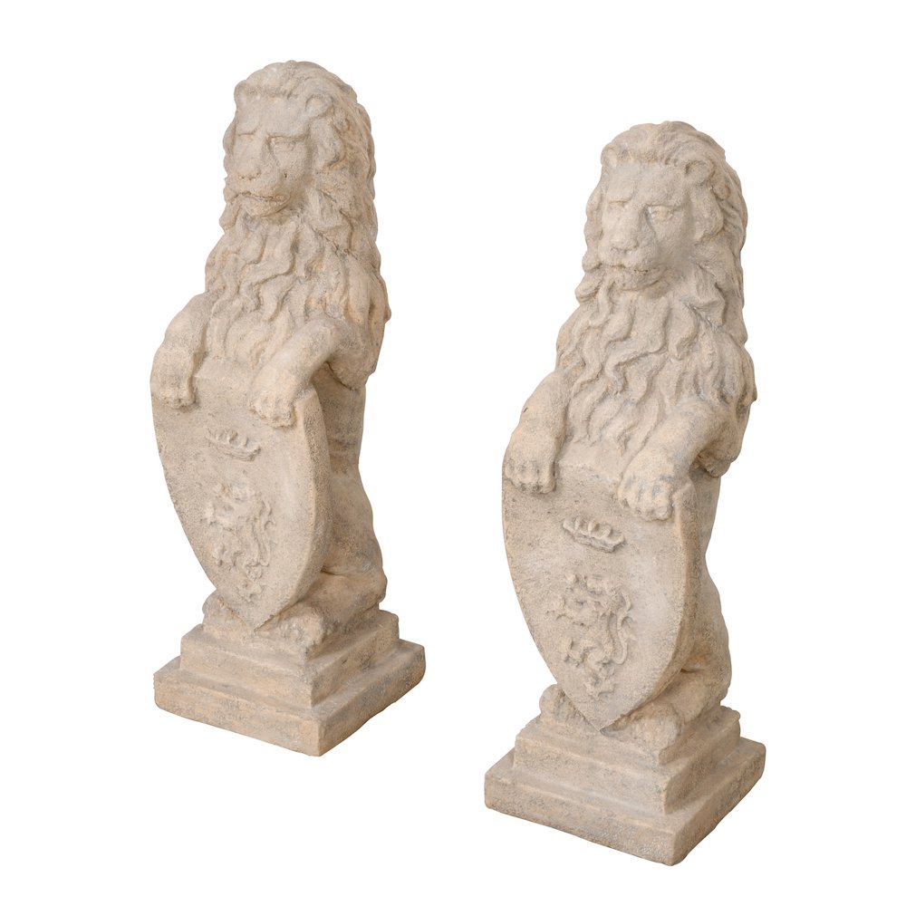 Heraldic Lion Set of 2 (KIT). Picture 2