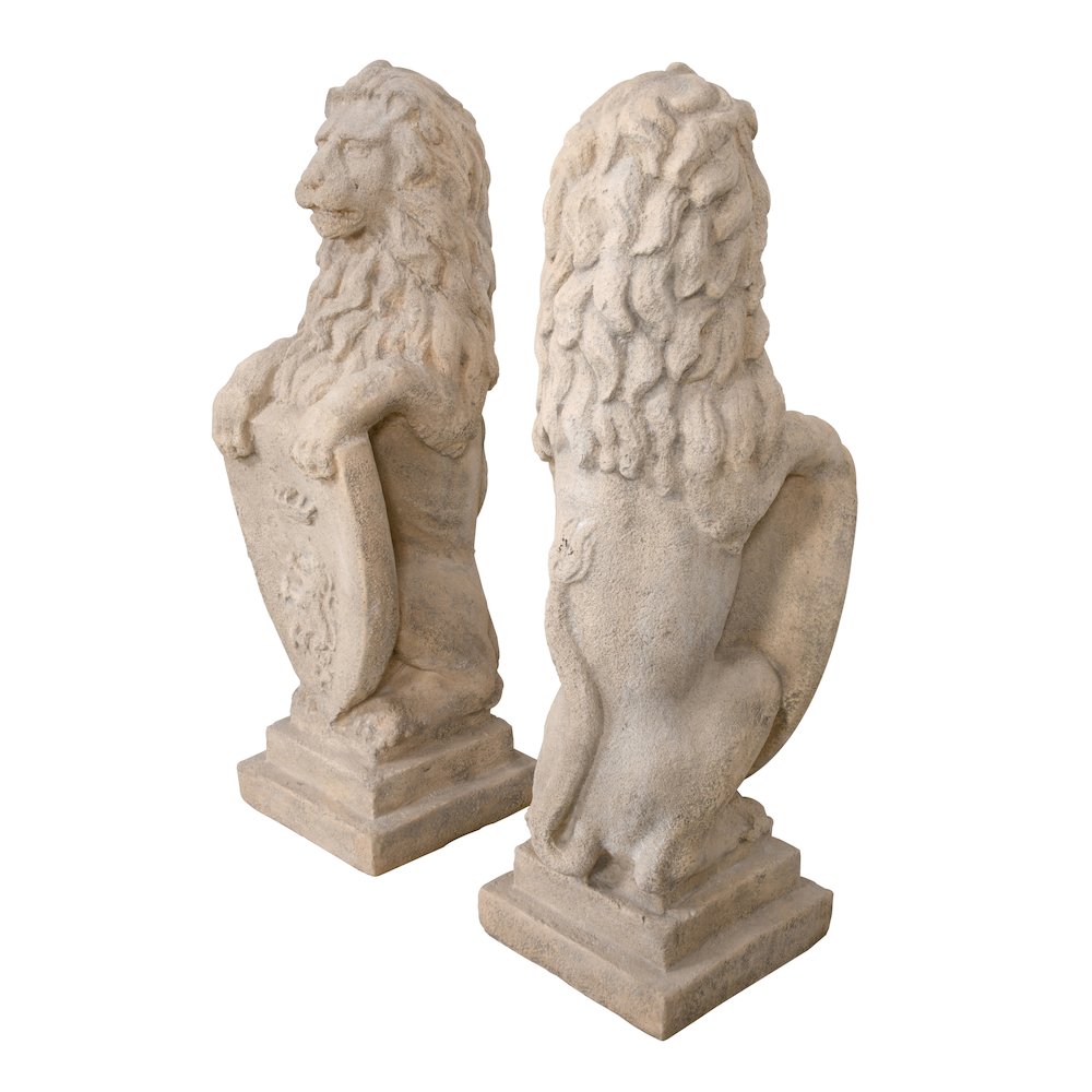 Heraldic Lion Set of 2 (KIT). Picture 3