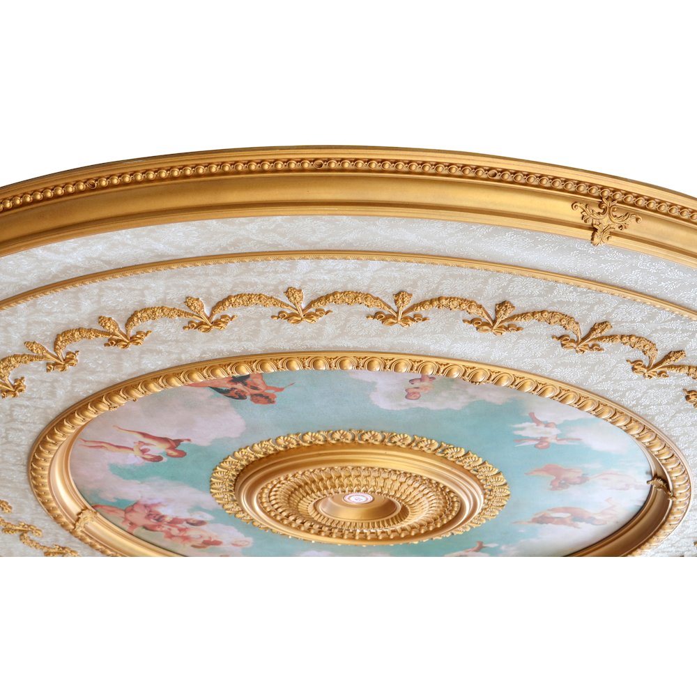 Sistine Chapel Classical Grand Ceiling Medallion 98.5 Inch Diameter. Picture 3