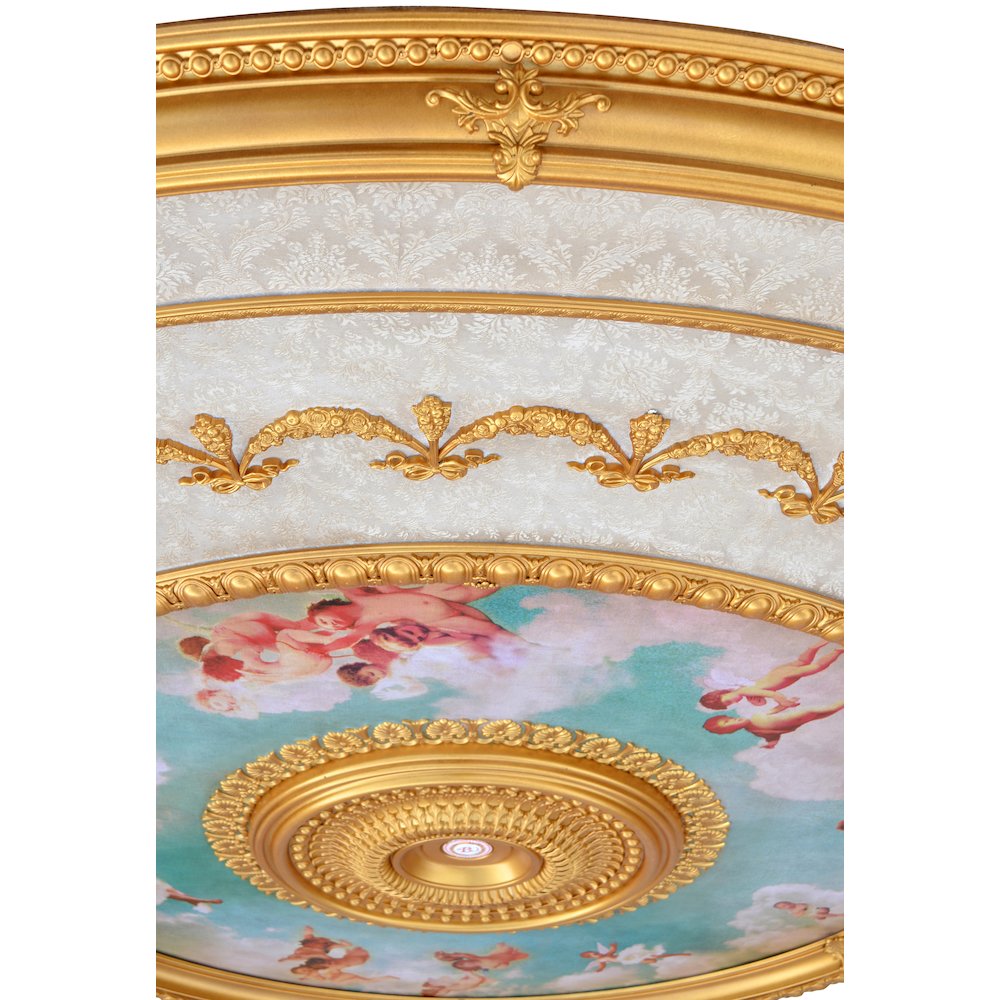 Sistine Chapel Classical Grand Ceiling Medallion 98.5 Inch Diameter. Picture 4