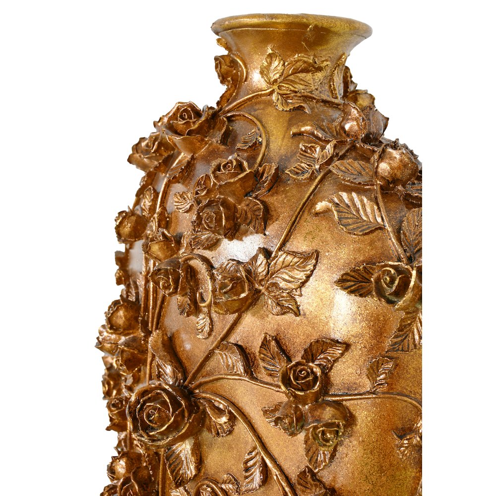 Golden Garden Jar Vase. Picture 4
