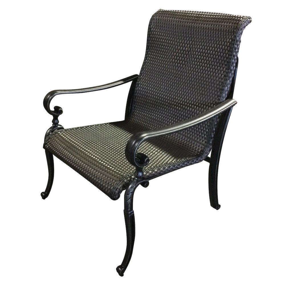 Windermere Woven Outdoor Club Chair. Picture 1