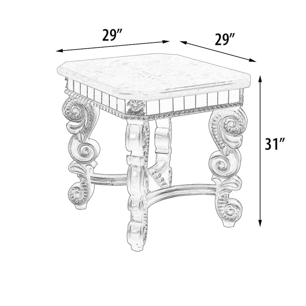 Platine Bella Accent Table. Picture 5