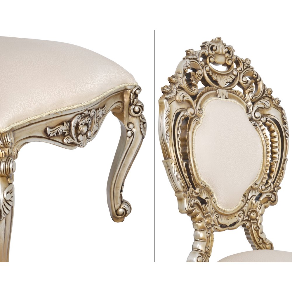 Platine Rococo Dining Side Chair. Picture 3