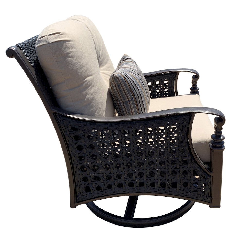 Monterey Swivel Rocking Club Chair. Picture 2