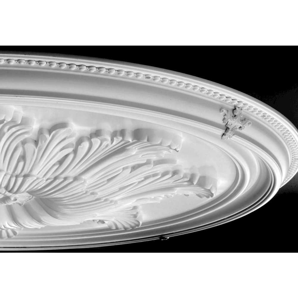 Grand Acanthus Round Ceiling Medallion 65 Inch Diameter. Picture 3
