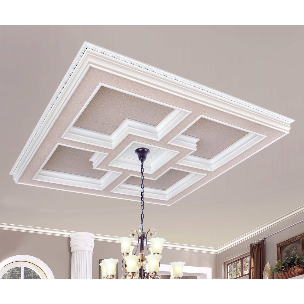 Majestic Tray Ceiling Medallion 72 inches Square. Picture 1