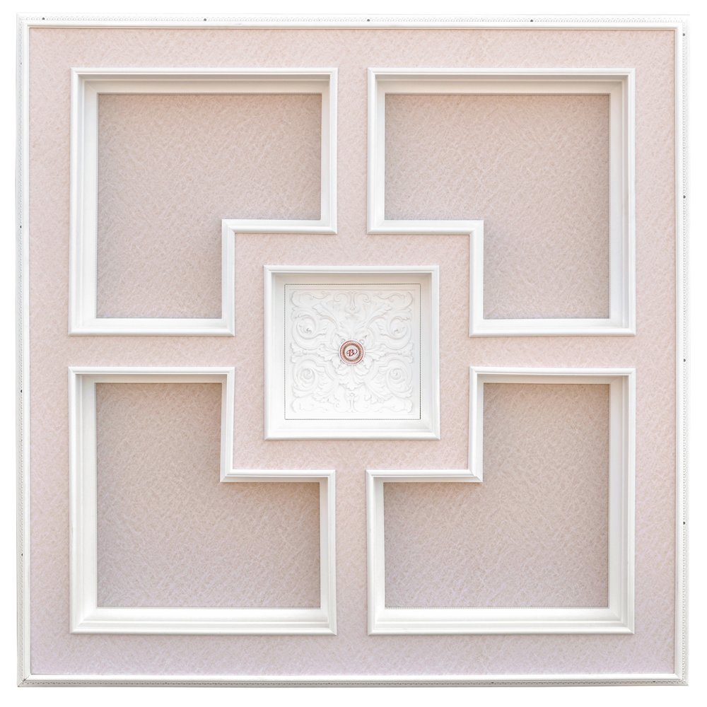 Majestic Tray Ceiling Medallion 72 inches Square. Picture 2