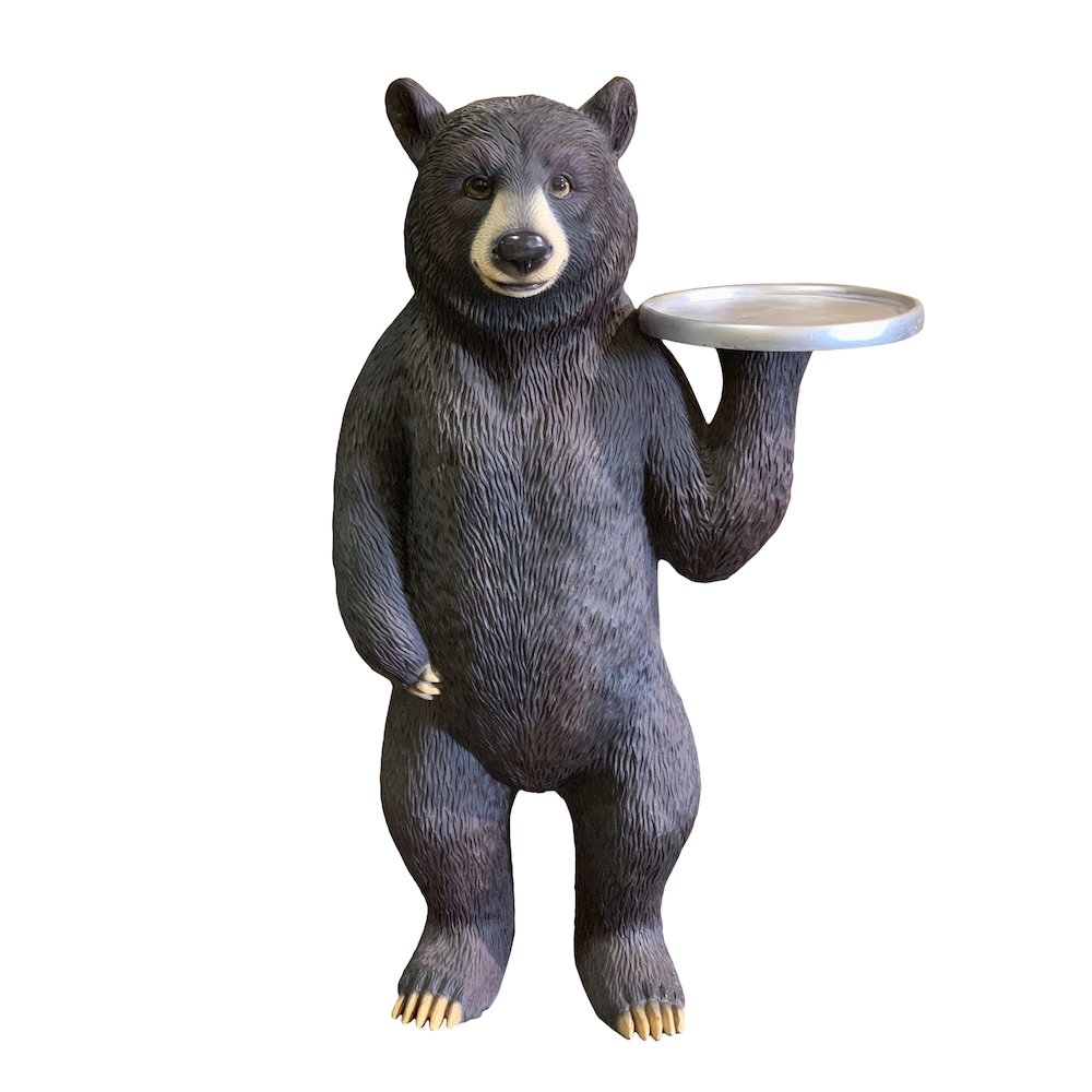Standing Bear With Tray 3.50 FT. Picture 1