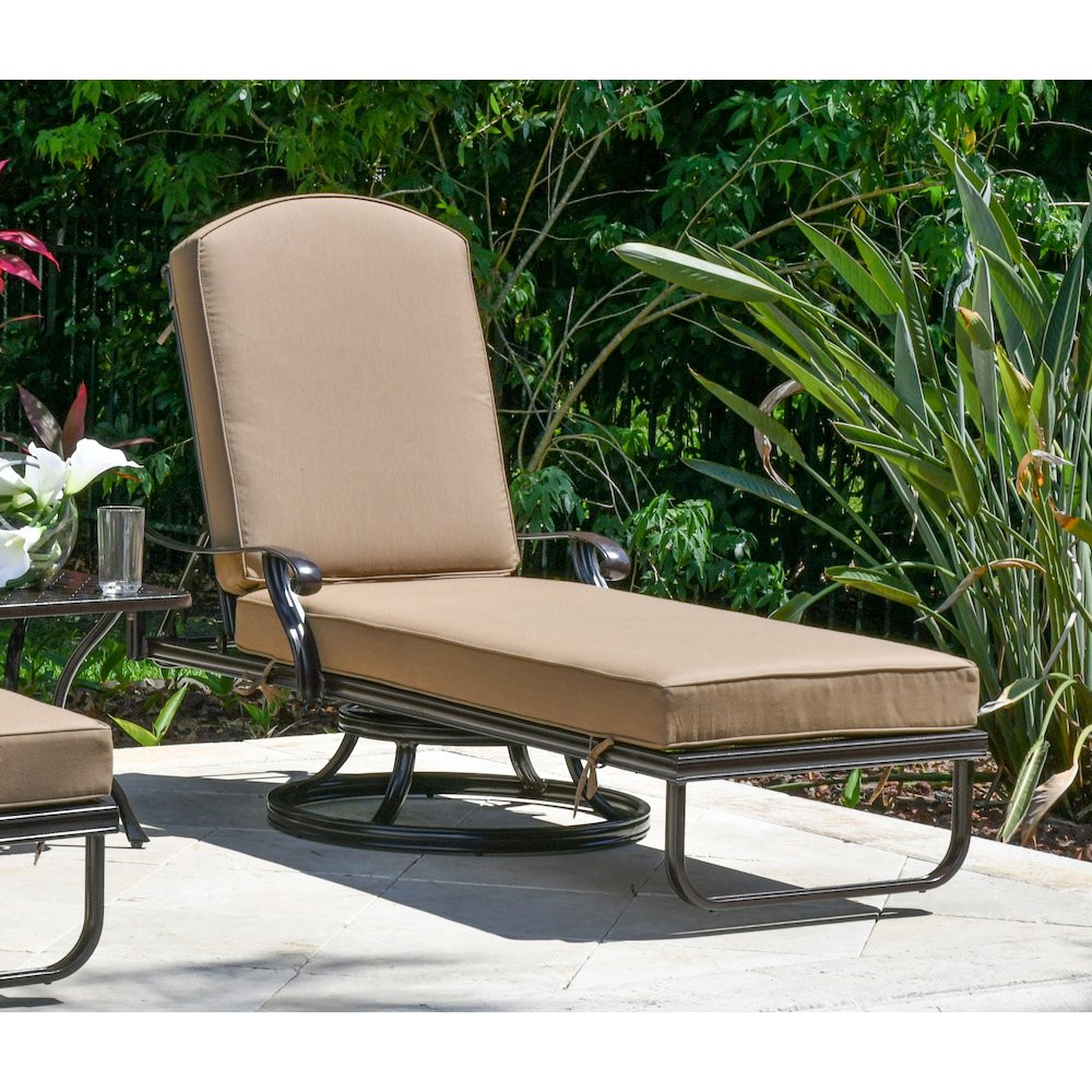 Savannah Swivel Chaise Lounge. Picture 2