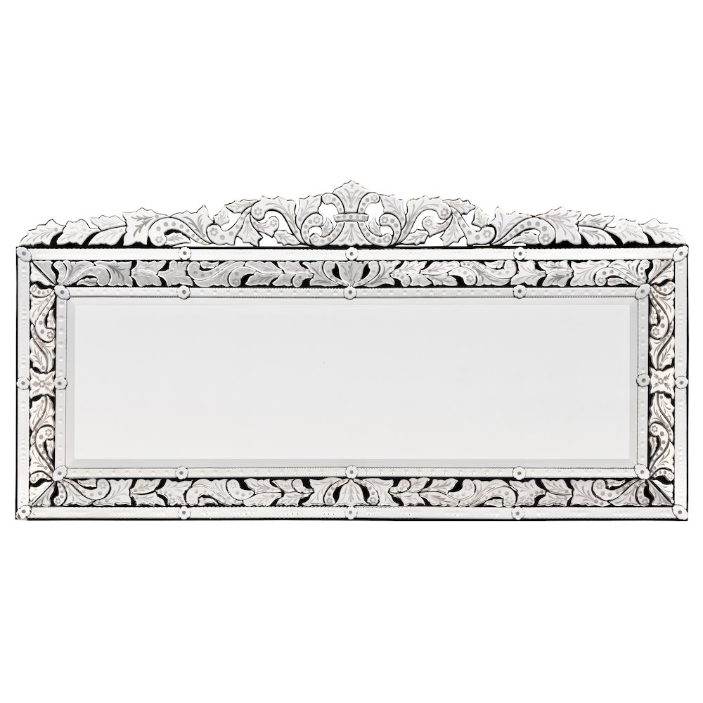 Monumental Venetian Grand Mirror 78.74 " Wide. Picture 1