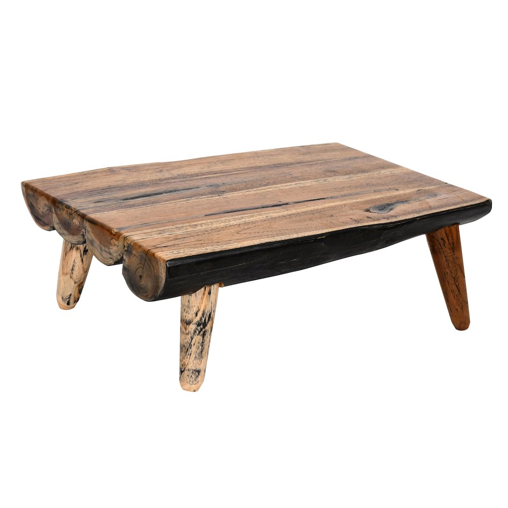 Teak Parisian Style 20X16X8 Inches Cutting Board With Natural Legs. Picture 3