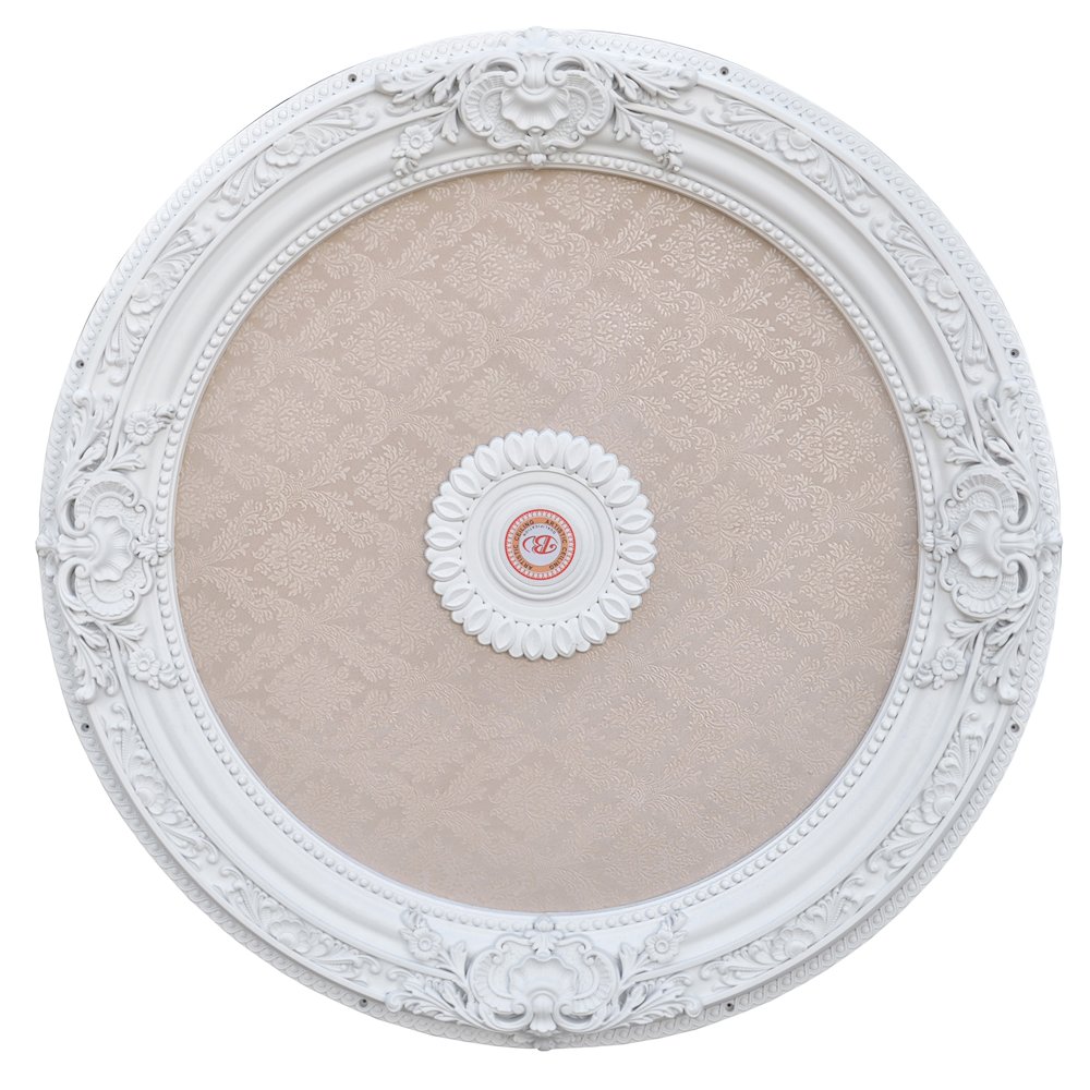 Blanco Round Chandelier Ceiling Medallion 36in. Picture 2