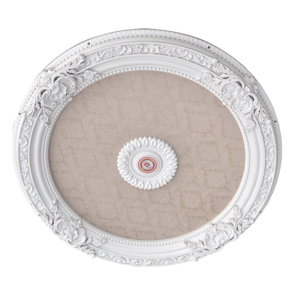 Blanco Round Chandelier Ceiling Medallion 36in. Picture 3