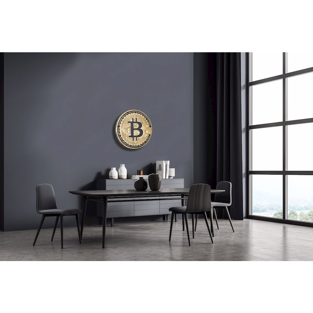 Bitcoin Wall Art. Picture 3