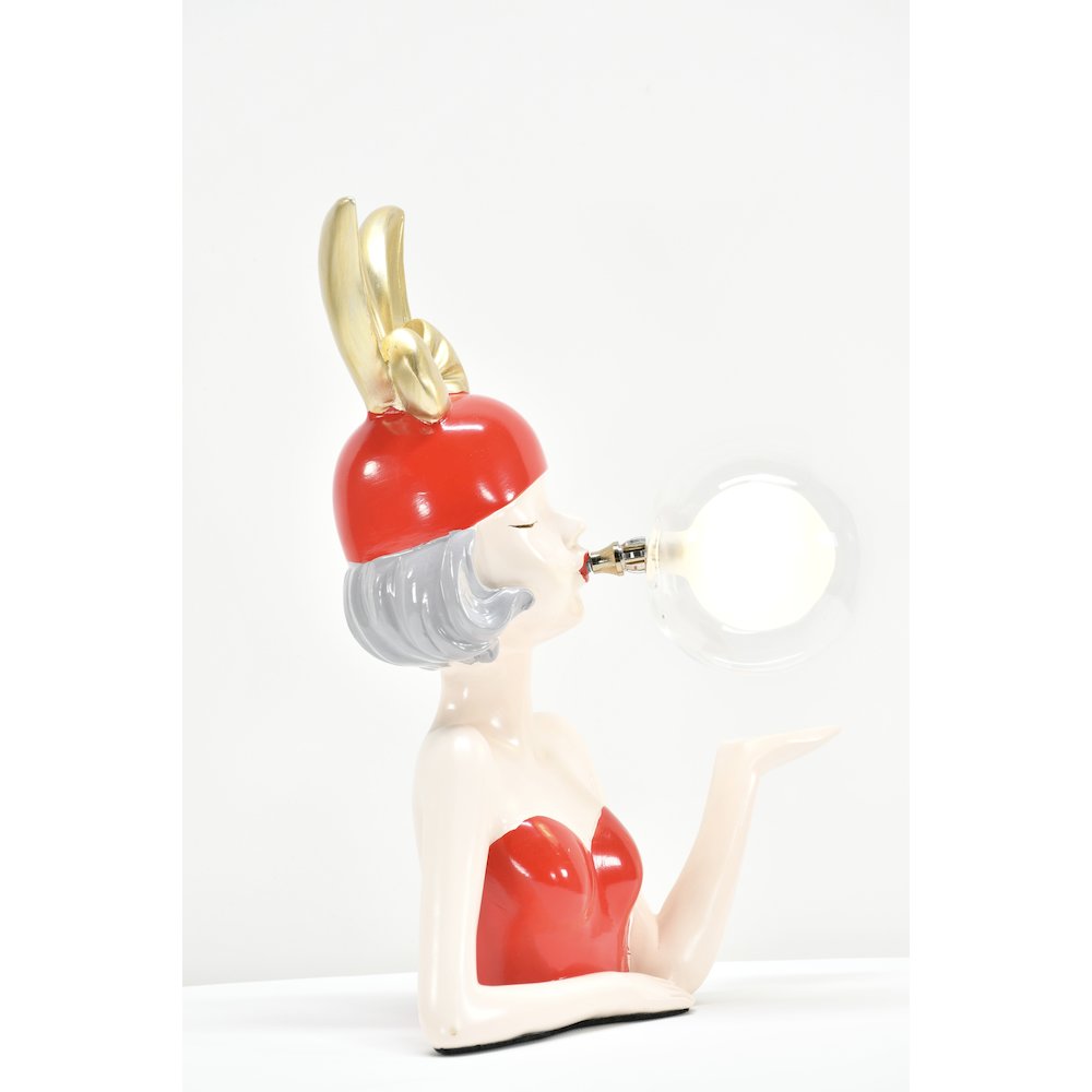 Red Girl with Bubble Small. Picture 5