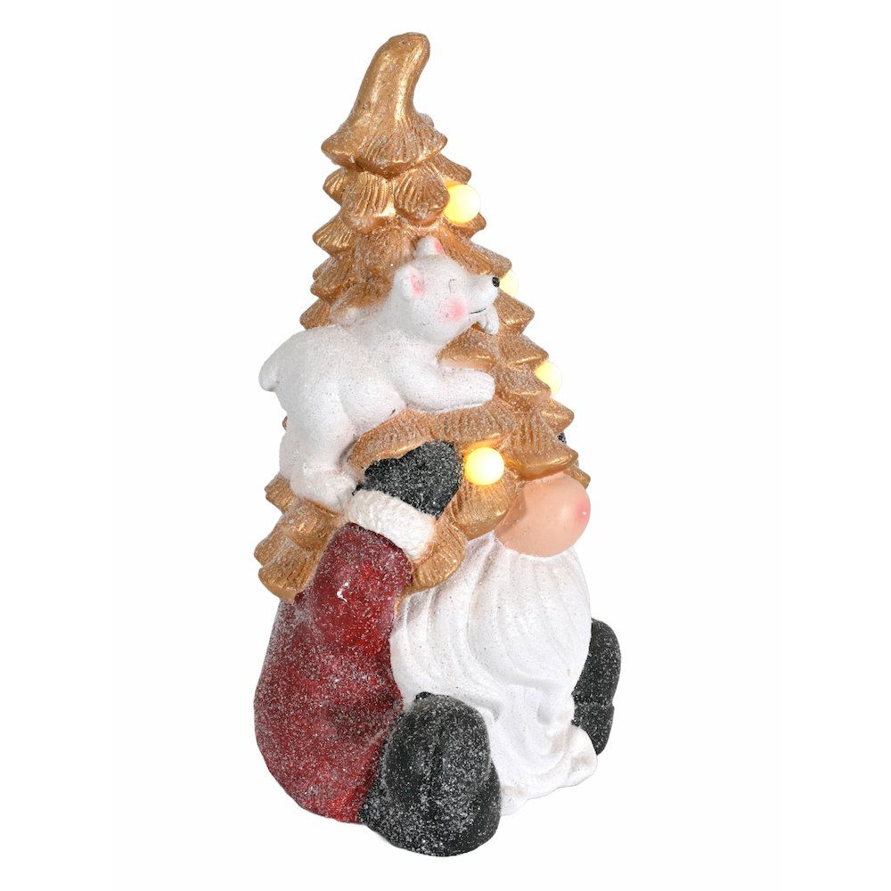 Twinkle Tree Gnome with Bear. Picture 1