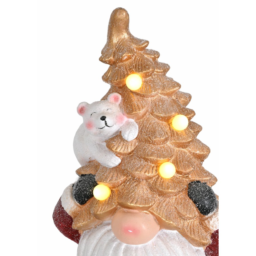 Twinkle Tree Gnome with Bear. Picture 4