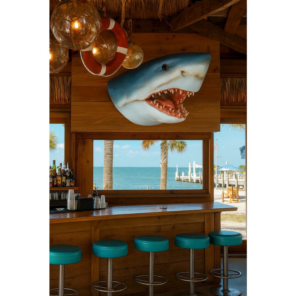 Great White Shark Wall Bust. Picture 2